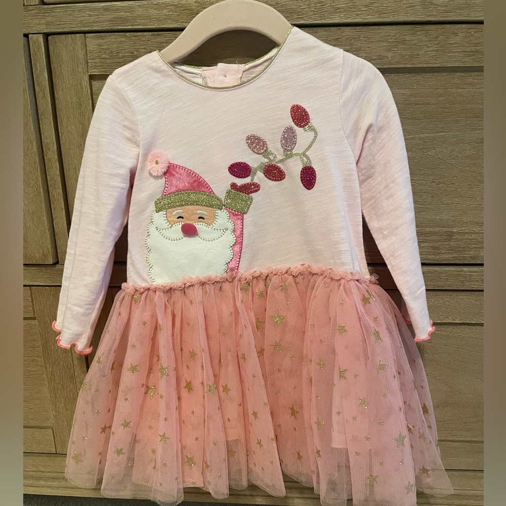 Mud Pie Santa tutu dress